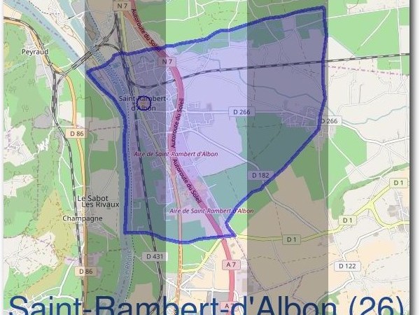 Saint-Rambert-d'Albon, Porte Nord de la Drôme