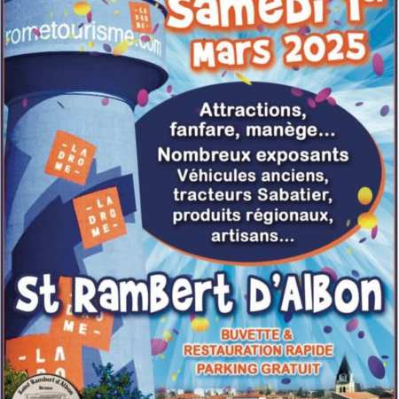 Foire de la Saint Blaise 2025 à Saint-Rambert-d'Albon