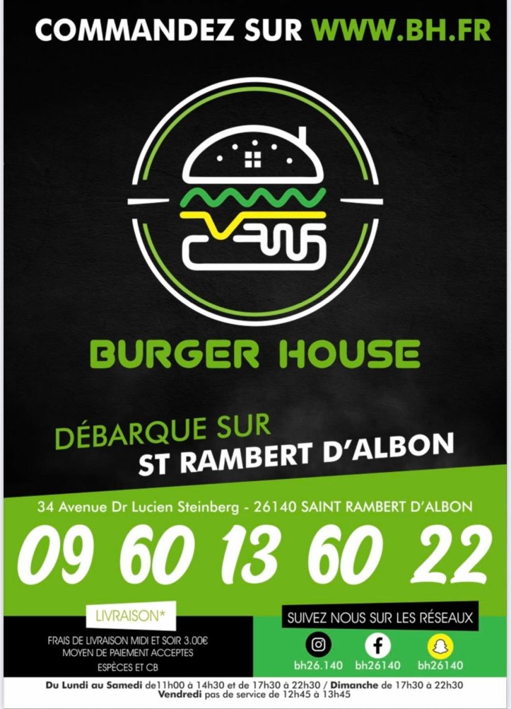 Burger House - Saint-Rambert-d'Albon (26140)