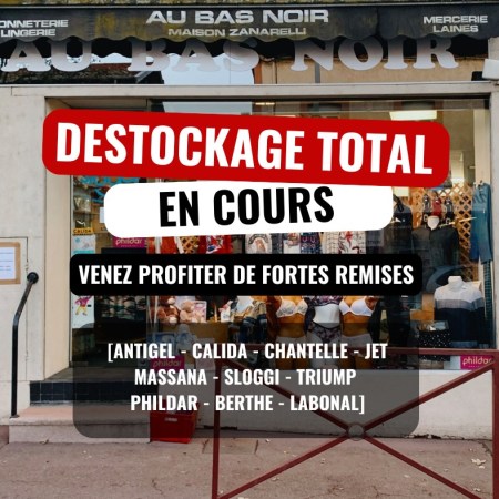 🧵 Destockage Total chez Au Bas Noir – Maison Zanarelli à Saint-Rambert-d’Albon : Une Page d’Histoire se Tourne