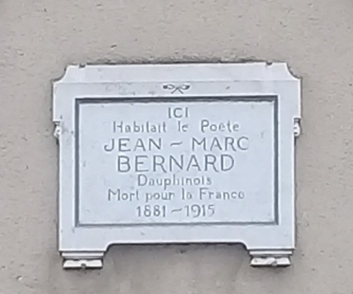 Jean-Marc Bernard : Le Poète Dauphinois de Saint-Rambert-d’Albon, Chantre du Terroir et de la Grande Guerre