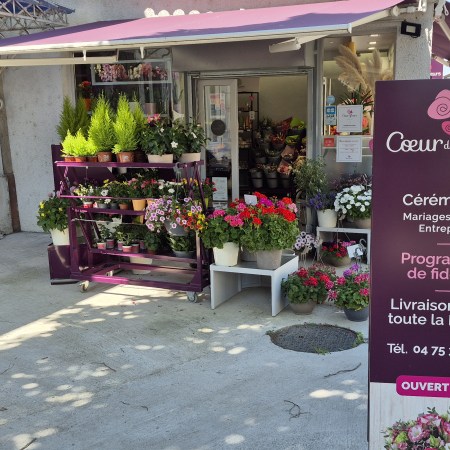 Coeur de Fleurs, fleuriste à Saint-Rambert-d'Albon