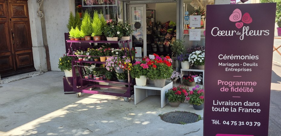 Coeur de Fleurs, fleuriste à Saint-Rambert-d'Albon
