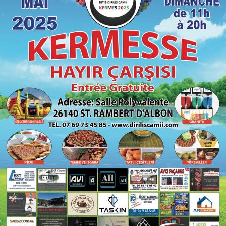 🎉 Diriliş Kermesse 2025 à Saint-Rambert-d'Albon : Un week-end festif à ne pas manquer ! 🇹🇷🎪