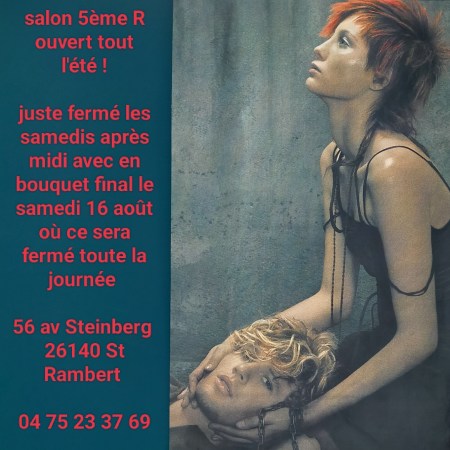 Le salon 5ème R reste ouvert tout l'été à Saint-Rambert-d'Albon !