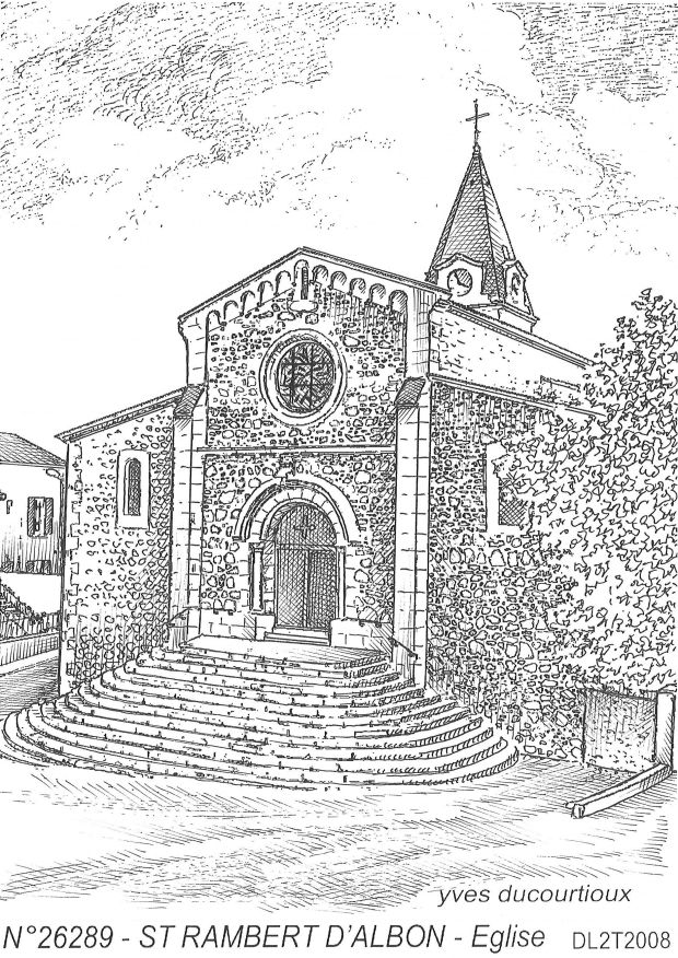 Découvrez l'histoire fascinante de l'Église Saint-Blaise de Saint-Rambert-d'Albon (Drôme) : de sa chapelle de 1515 à son agrandissement par le Curé Chaumont au XIXe siècle, jusqu'à la fresque contemporaine de Maurice Fébrinon (1999). Un joyau du patrimoine rambertois.