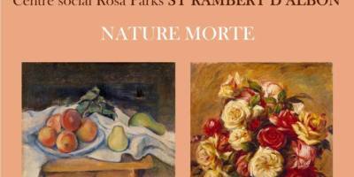 Stage de dessin et peinture Nature Morte à St-Rambert-d'Albon (31 oct., 9h-16h30). L'Atelier Artistique Rambertois vous ouvre ses portes. 8 places max. Insc. : peintres.rambertois@gmail.com.