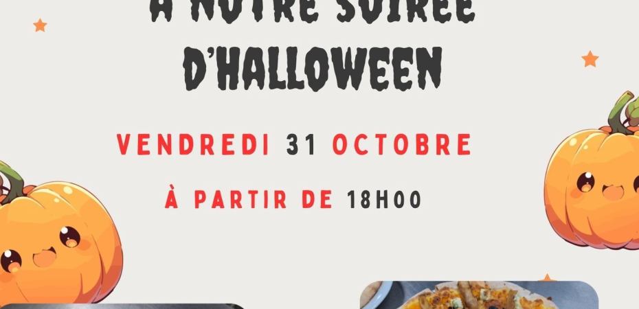 Soirée Halloween gourmande chez Casa Toto à St-Rambert-d'Albon, le 31 octobre dès 18h. Découvrez l'arbre à bonbons et nos pizzas originales aux courges ! Réservez votre table.