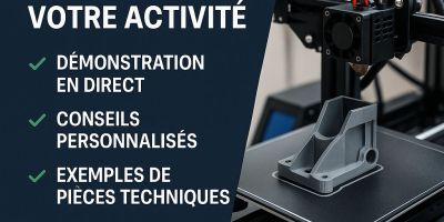 Découvrez comment une visite chez BA3D, atelier d’impression 3D à Saint-Rambert-d’Albon, peut révolutionner votre production : réduction des coûts, prototypage rapide, flexibilité et solutions sur mesure pour les pros. Réservez votre démo !