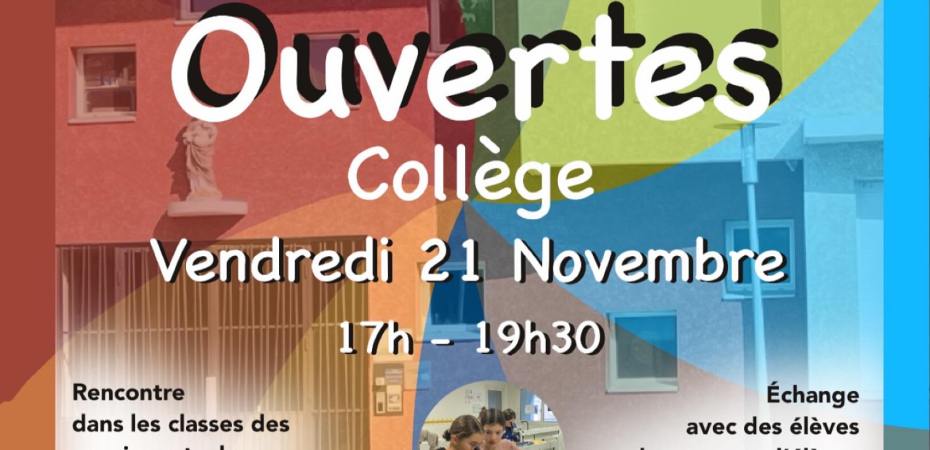 Portes Ouvertes Collège Saint François Les Goélands à St-Rambert-d'Albon, Vendredi 21 Nov. 17h-19h30. Rencontrez les enseignants et visitez les nouveaux bâtiments. Choix 6e avec/sans iPad.