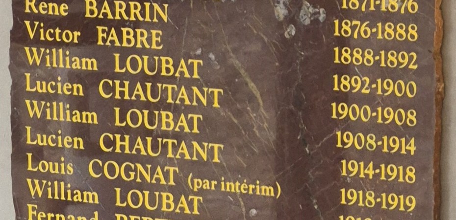 Les Maires de Saint-Rambert-d'Albon : Histoire Complète (1839-2026)