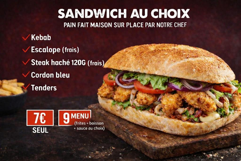 Le sandwich maison : du fait-maison à 7 €