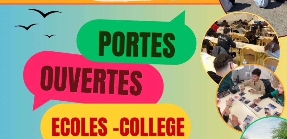 20-21 mars 2026 : Portes Ouvertes Saint François Les Goélands