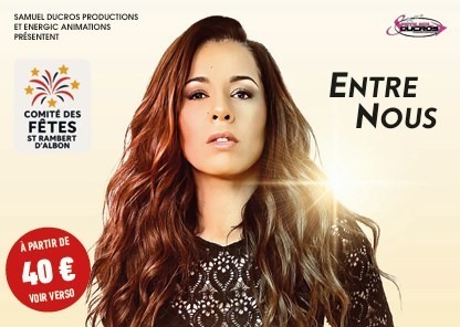 Chimène Badi en concert à Saint-Rambert-d'Albon le 31 octobre 2026