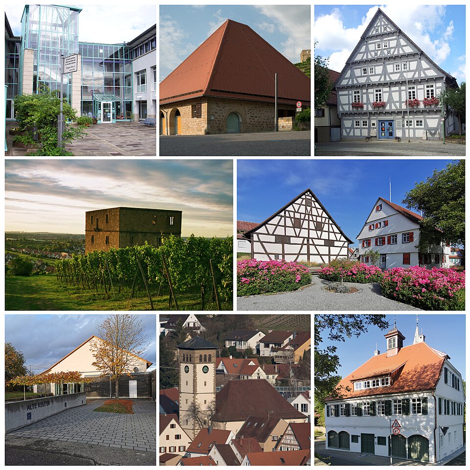 Kernen im Remstal, Bade-Wurtemberg, Allemagne : 15 429 habitants dans la région de Stuttgart