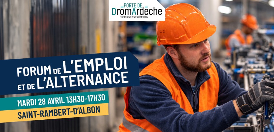 Forum Emploi et Alternance Saint-Rambert-d'Albon le 28 avril 2026