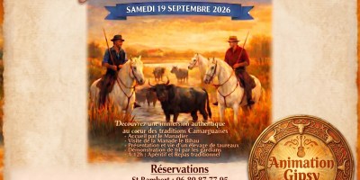 Une Journée au Cœur d’une Manade Saint-Rambert-d’Albon 19/09/2026