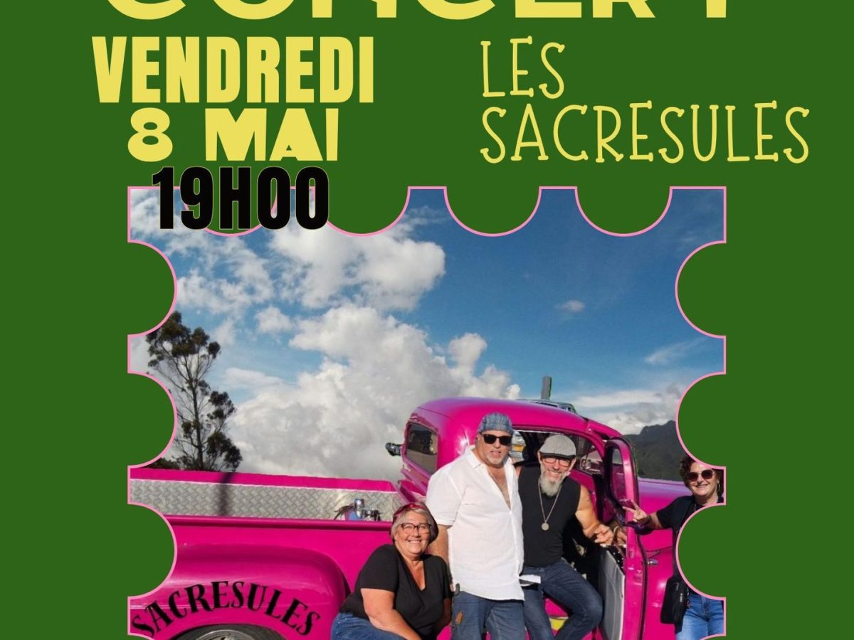 🎤 Concert des Sacrésules chez Casa Toto à Saint-Rambert-d’Albon
